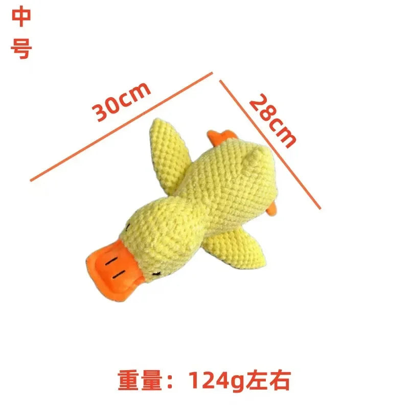 Interactive Plush Toy for Cats and Dogs, Aggressive Chewing, Squeak Doll,,Cats Dogs Interactive Plush Doll Pet Products.Labubo.