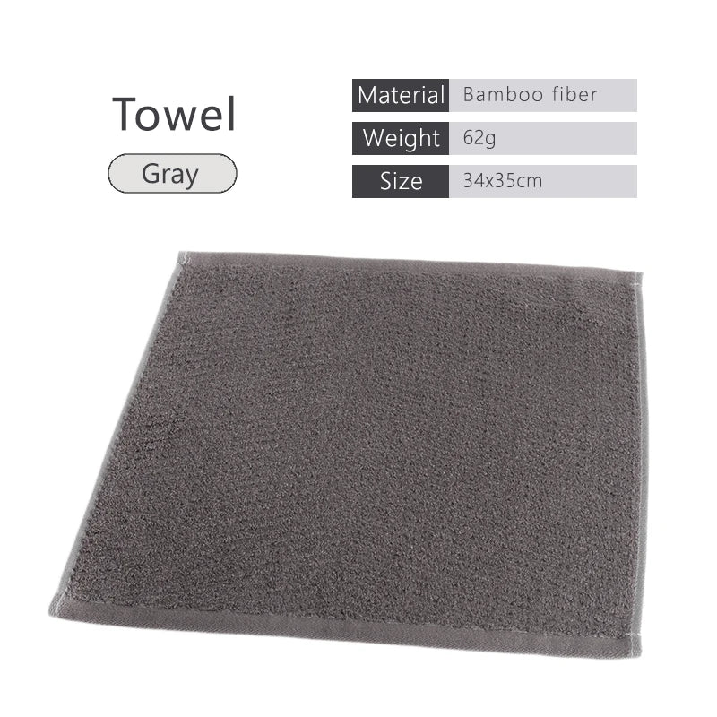 Bamboo Fiber Towels Sets Home Bath Towels for Adults Face Towel Thick Absorbent Luxury Bathroom Towels Hand Towels Quick Drying