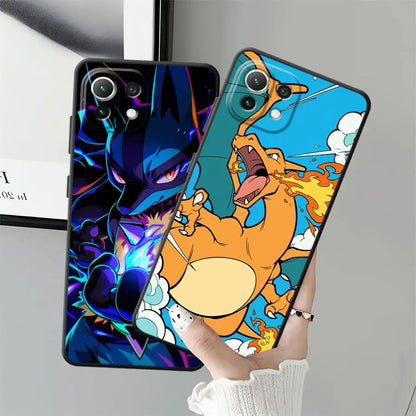 Funda Phone Cover Case for Xiaomi Mi 11T 12T Pro 15 Pro 12X 13 Lite 12 14 10T 11 Cool Pokemon Pikachu
