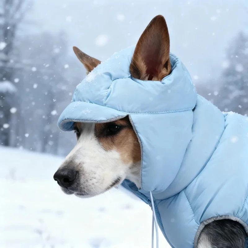Dog Pet Clothing Dog Down Jacket & Cotton Coat Warm & Comfortable Suitable for Small to Medium Dogs