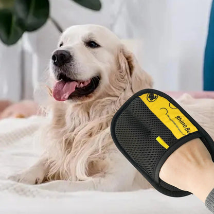 Pet Hair Remover Gloves Cat Gloves for Pet Hair Removal Reusable Efficient Grooming Brush Dog Cleaning Supplies for Clothing