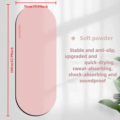 Pilates Equipment Yoga Mat Professional - Extra Thick Rubber Non-Slip for Women Weight Loss, Sport Fitness Mat 요가매트