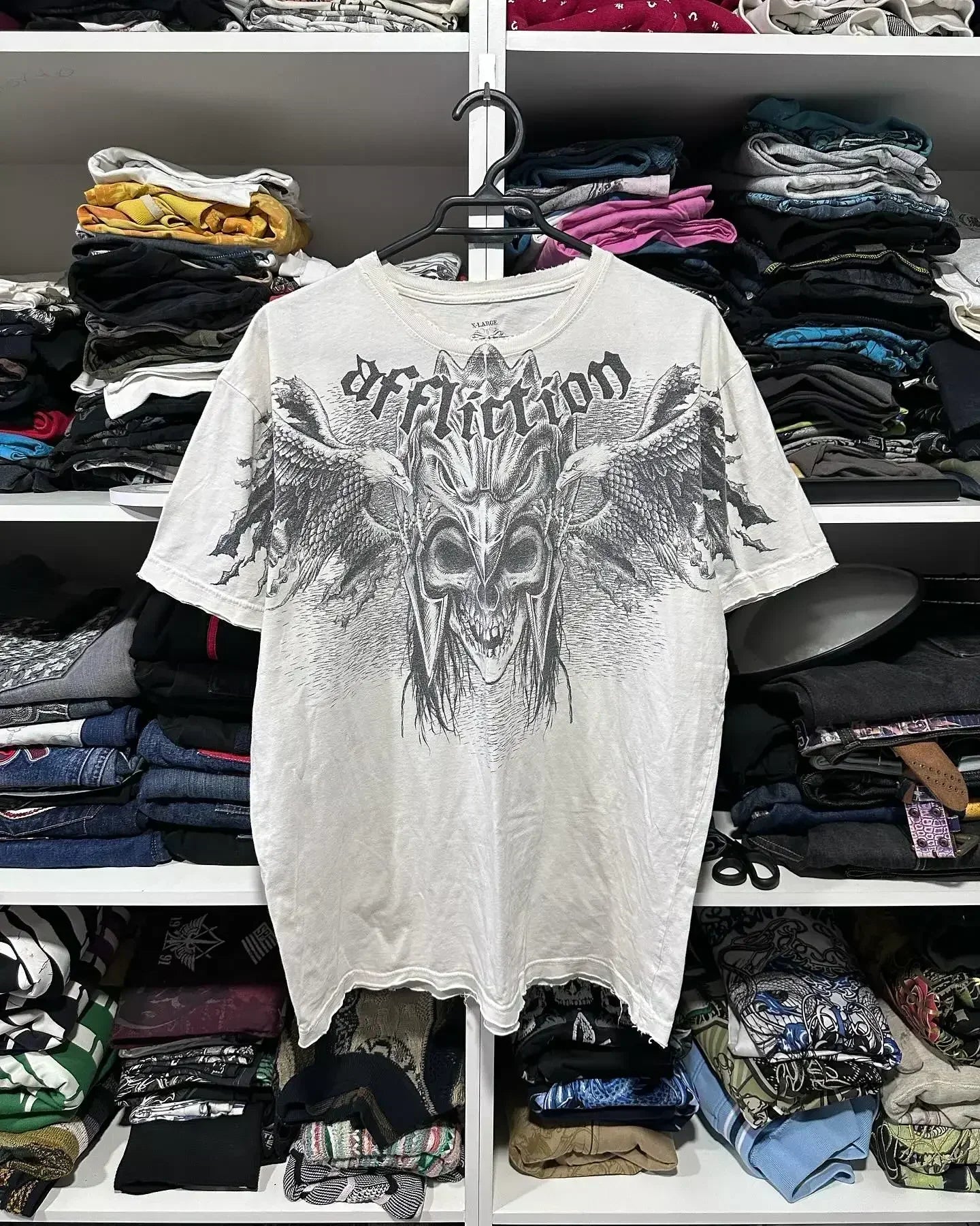 American Hip Hop Retro Loose Cotton Short Sleeve T-shirt Women Street Y2K New Casual Punk Rock T-shirt Unisex Harajuku Joker Top