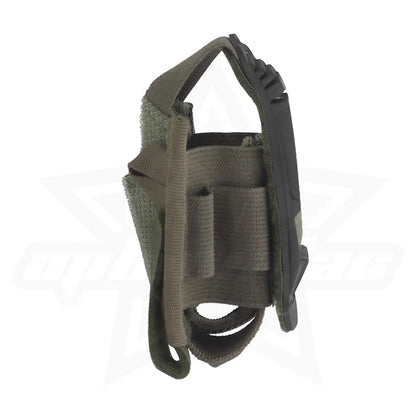 High-Performance Helmet Battery Pack - Versatile Auxiliary Bag, Elastic Strap Design for Hunting and Outdoor Use
