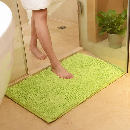 Rectangular Floor Door Mat Carpet, 40X60cm, Soft, Non - Slip, Bathroom, Floor Door Mat, Dirt Barrier