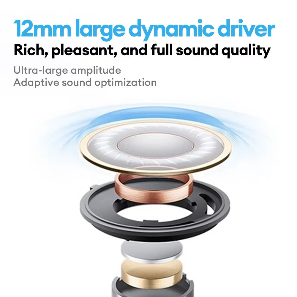 New Lenovo LE209 Wireless Bluetooth Earphone Business Music Bluetooth Headphone HD Call with Mic 30H Battery Life Gaming Headset