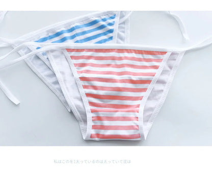 Sexy Lingerie Lolita Kawaii Mini Bikini Japanese Anime Cosplay Underwear Set Naughty Erotic Highcut Backless Women Costumes