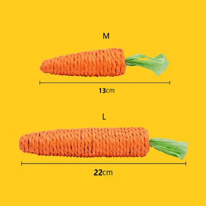 Cat Toy Sound Paper Rope Carrot Hug Cat Fun Anti-Bite Self-relief Cat Stick Cat Scratch Board Pet Supplies