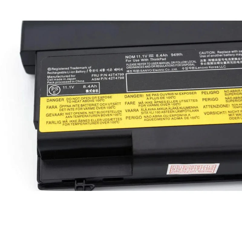 42T4798 42T4799 Laptop Battery for Lenovo ThinkPad E40 E50 E420 E520 T430 T420 T410 SL410K SL510 T510 W510 E520 L410 L512 55++