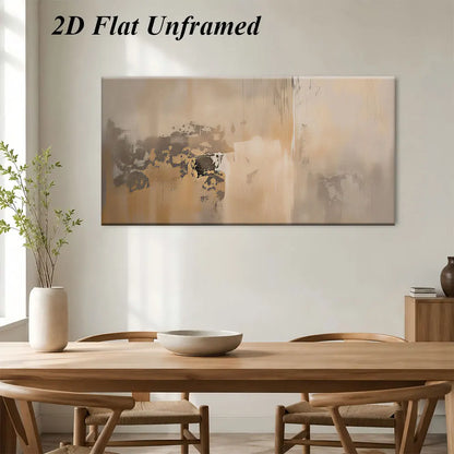 1 modern abstract art frameless decorative painting, minimalist style, living room entrance hallway background wall painting, be