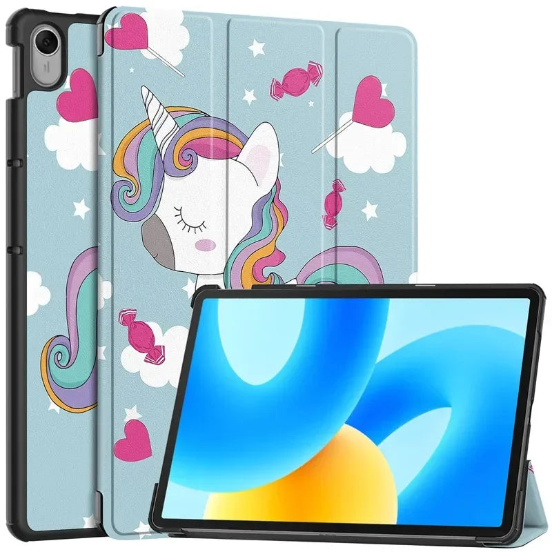 For Huawei MatePad SE 11 Air 11.5 11.5 Case Tri-Folding Stand Magnetic Smart Shell for Huawei MatePad 11.5 2023 Tablet Cover