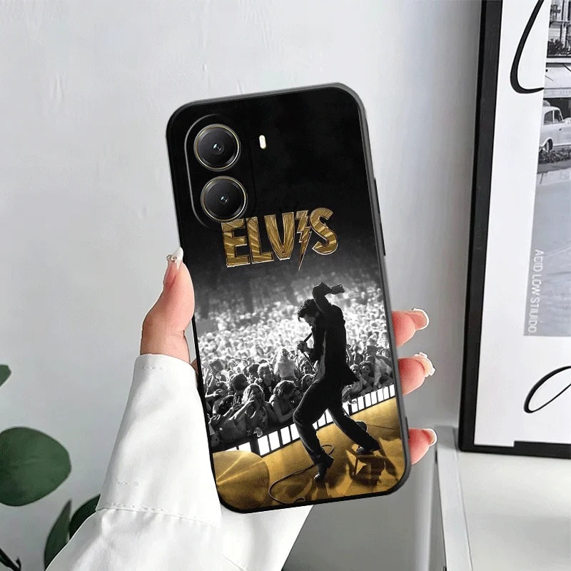Soft Phone Case For Xiaomi Poco M7 M8 X7 X8 Pro Max X5 X3 Singer E-Elvis P-Presley X6 M6 M5S F8 F7 Redmi 15 15C 14C 13C 15T 17T