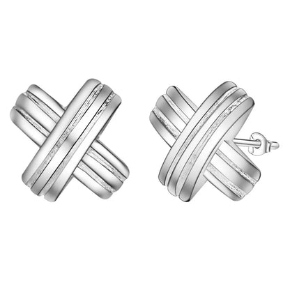 New 925 Sterling Silver Earrings for Women Exquisite Wedding Jewelry Elegant Female Accessories Fashion Party Gifts