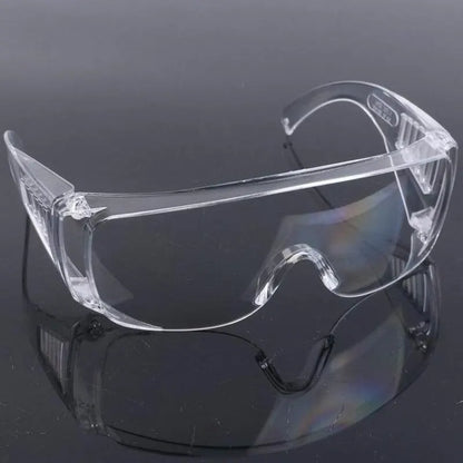 Protective Shutter Goggles Transparent Anti-wind Sand Anti-shock Labor Insurance Protective Glasses PC Material Transparent