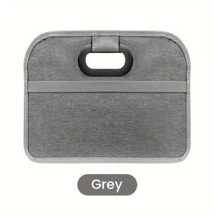 Car Trunk Organizer, Collapsible Compartment Car Organizer, Space-Saving, Foldable Waterproof for All Cars, SUVs, Mini-Vans