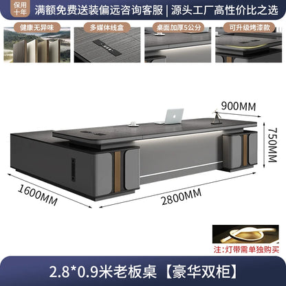 L Shape Storage Executive Desk Designer Computer Bureaux Table Computer Desks Workstation Modern Mesa Escriotorio Home Office
