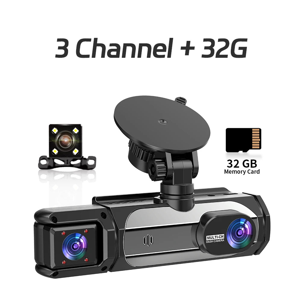 Dash Cam For Cars FHD1080P Driving Recorder Car Camera DVR Night Vision Video Recorder Built-In Wi-Fi Tachograph Auto Parts