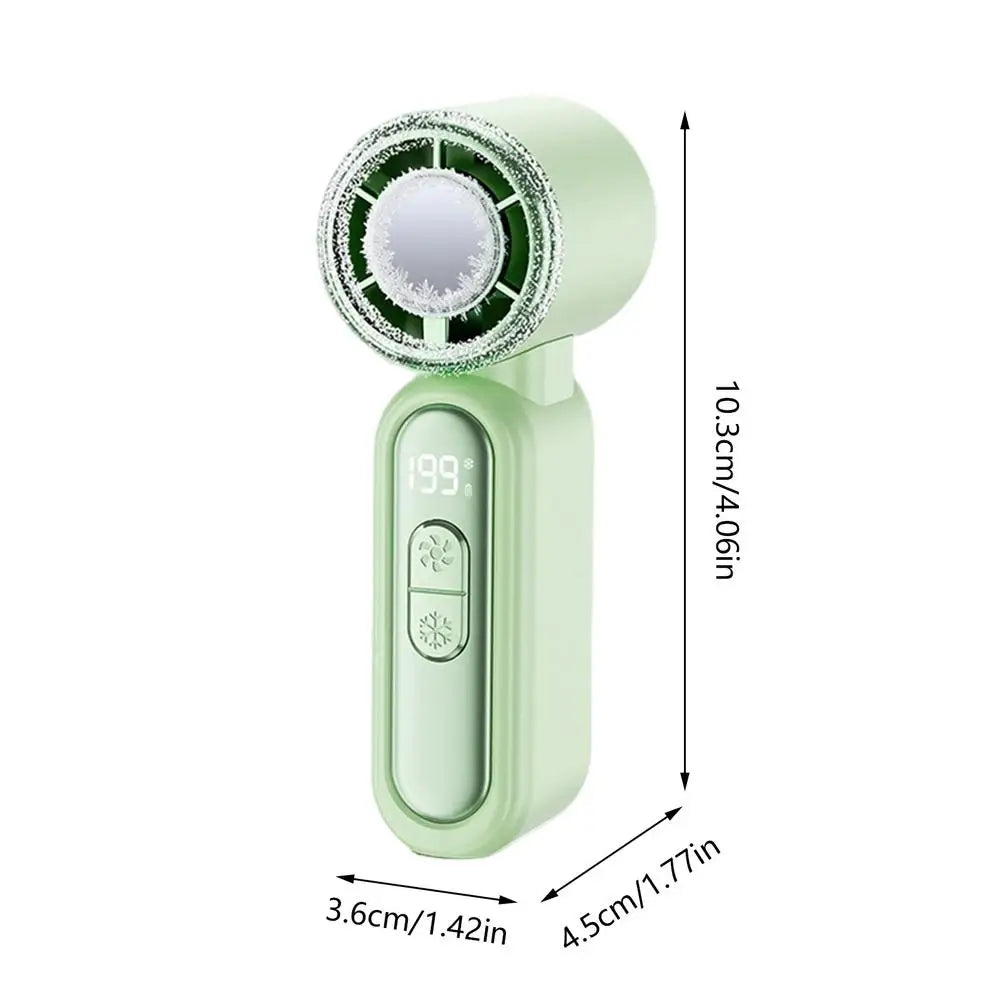 Portable Fan Strong Wind Adjustable Appliance Handheld Personal Fan For Travel Picnic School Commuting Beach Dorm Students Boys