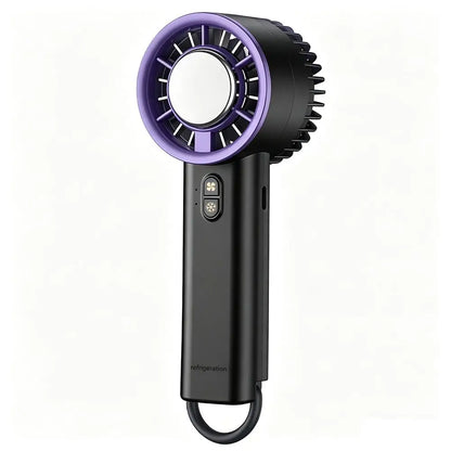 Portable High Speed Cooling Handheld Fan 18650 high-performance battery High Airflow with Outdoor Portable Fan