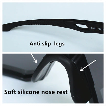 Cycling Sunglasses For Adults Sports Bicycle Glasses MTB Mountain Bike Fishing Hiking Riding Eyewear for Men Women Goggles