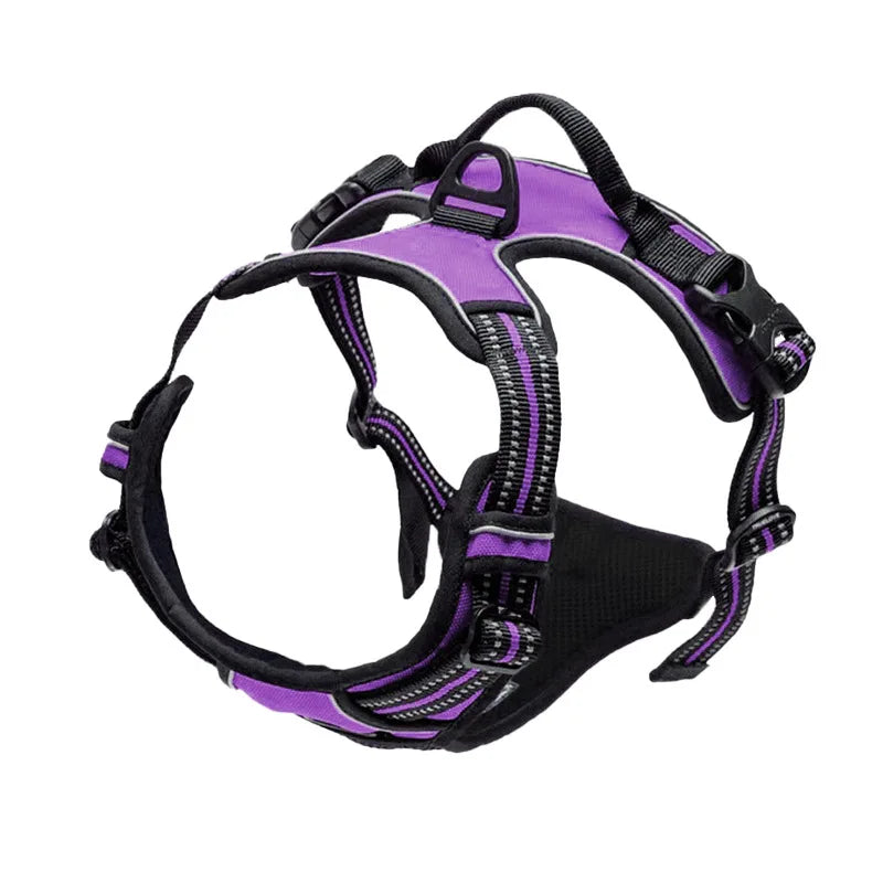 Dog Collars Harness Big Vests Leash Reflective Chest Strap Large Dog Chain Traction Rope Dog Pet Supplies Puppy Accessories