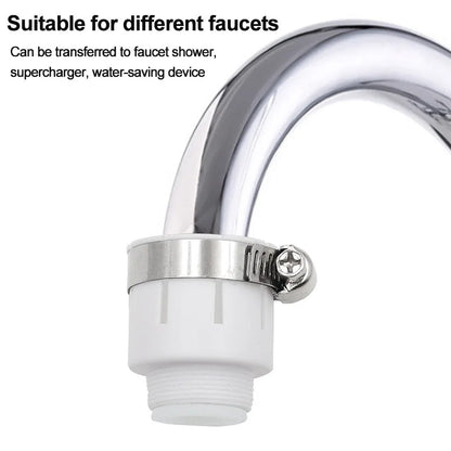 Universal Water Tap Faucet Adapter Shower Anti Splash Head Rotatable Bubbler Fittings Sink Faucet Extender Kitchen Accessories
