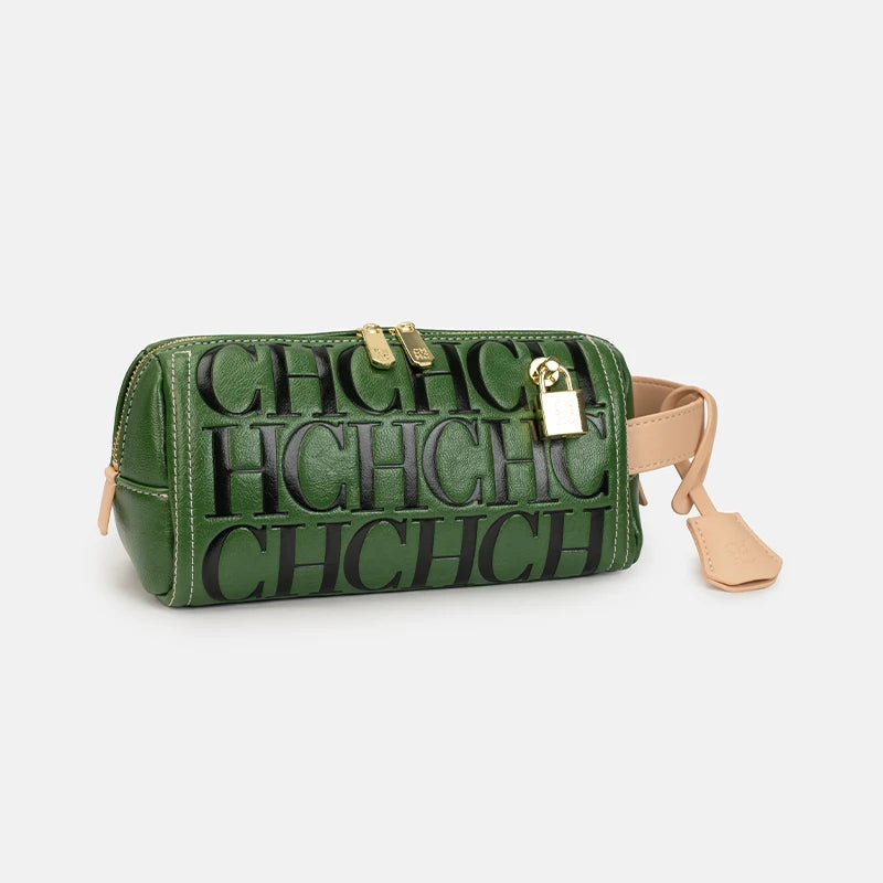 CH 2026 New Letter Embossed Cylinder Bag Fashion Cylinder Crossbody Bag Casual Shoulder Underarm Bag Multi color Optional