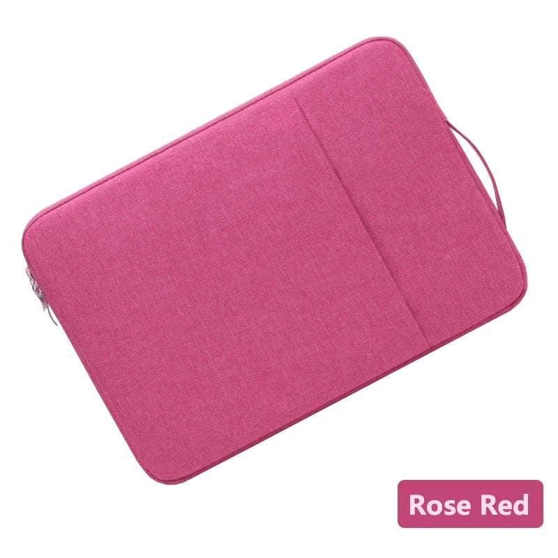 Laptop Handbag Case for DELL 13.3' 14' 15.6' 16' Waterproof Zipper Portable Shockproof Notebook Bag Cover for DELL 12.5'