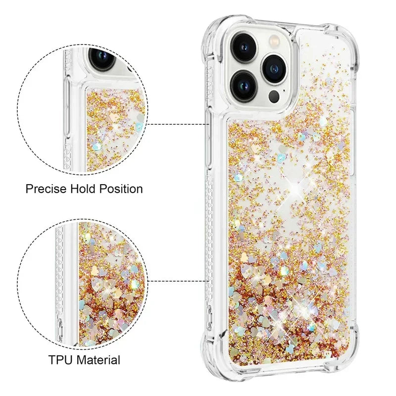 Xiomi 14T 13T Pro 13 Lite 12S Ultra Phone Case for Xiaomi Poco M6 X6 F5 X5 Luxury Anti Fall And Quicksand Soft Half Pack Cases
