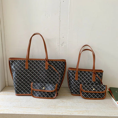 Women's Tote Bag New Simple Double Sided Available Mother and Child Large Capacity Casual Handbag Shopping Bag Tote Bag