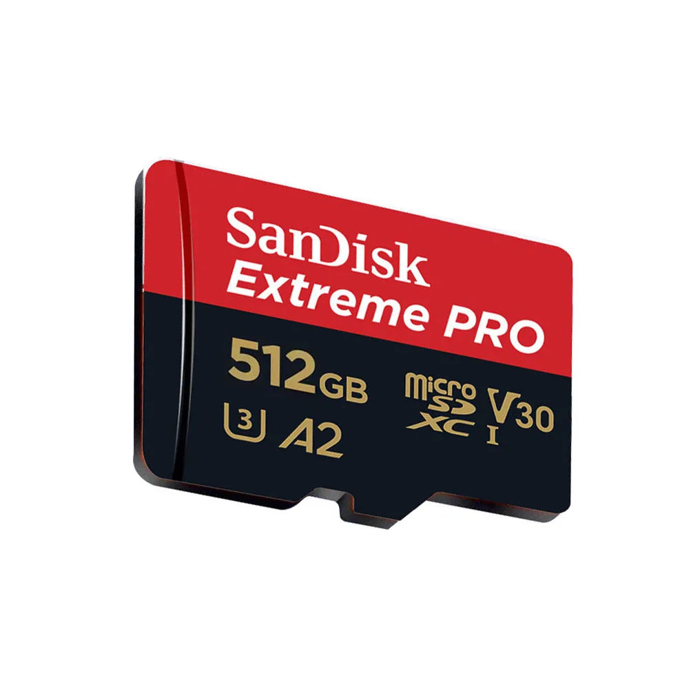 SanDisk Extreme PRO microSDXC UHS-I CARD 64GB 128G 256G 512GB 1TB Memory Card TF Card C10 V30 U3 4K UHD for action cameras drone