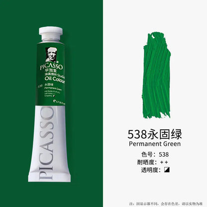 Phoenix 50ml Oil Paint High Saturation Faster Drying Time with Creamy Texture and Consistency for Artists, Students, Beginners