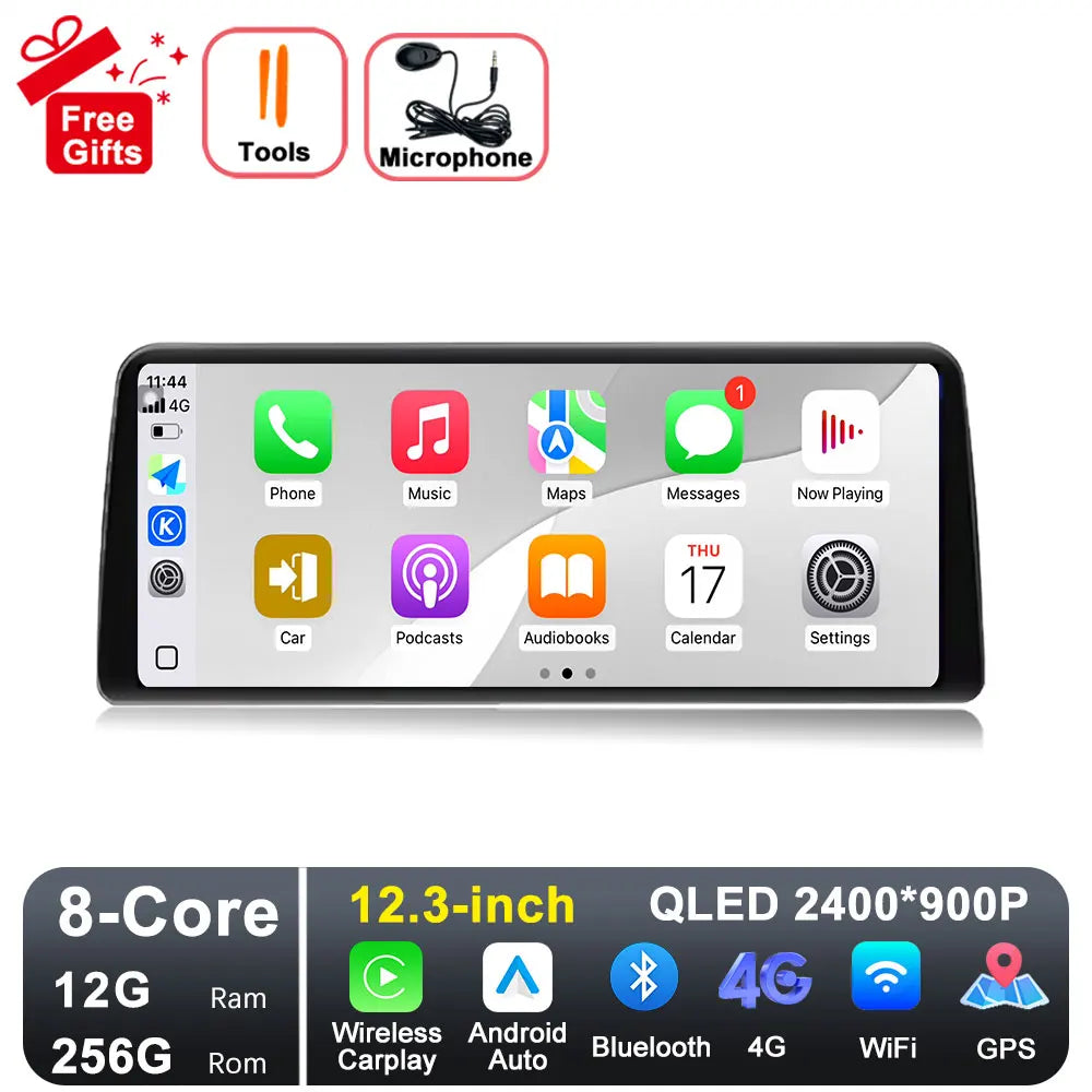 GPS Navigation Android 15 for Nissan Teana 2019-2021 DSP Stereo Bluetooth QLED Touch Screen WlFl 4G