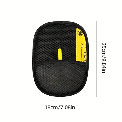 Two-piece pet grooming gloves | Wearable design, collects shed hair while grooming, home pet cleaning products.