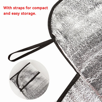 Car Exterior Protection Snow Blocked Car Covers Snow Ice Protector Visor Sun Shade Front Rear Windshield Cover Block Shields
