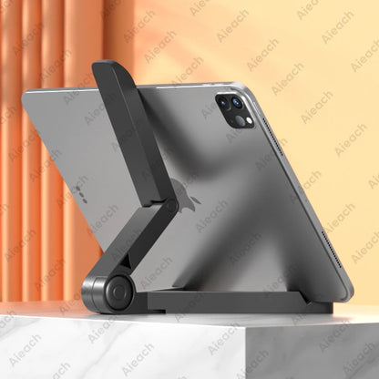 Portable Monitor Stand & Tablet Stand Holder Adjustable, Foldable, For 7 to 12 Inches Most Tablets, Kindle Fire and Smart Phones