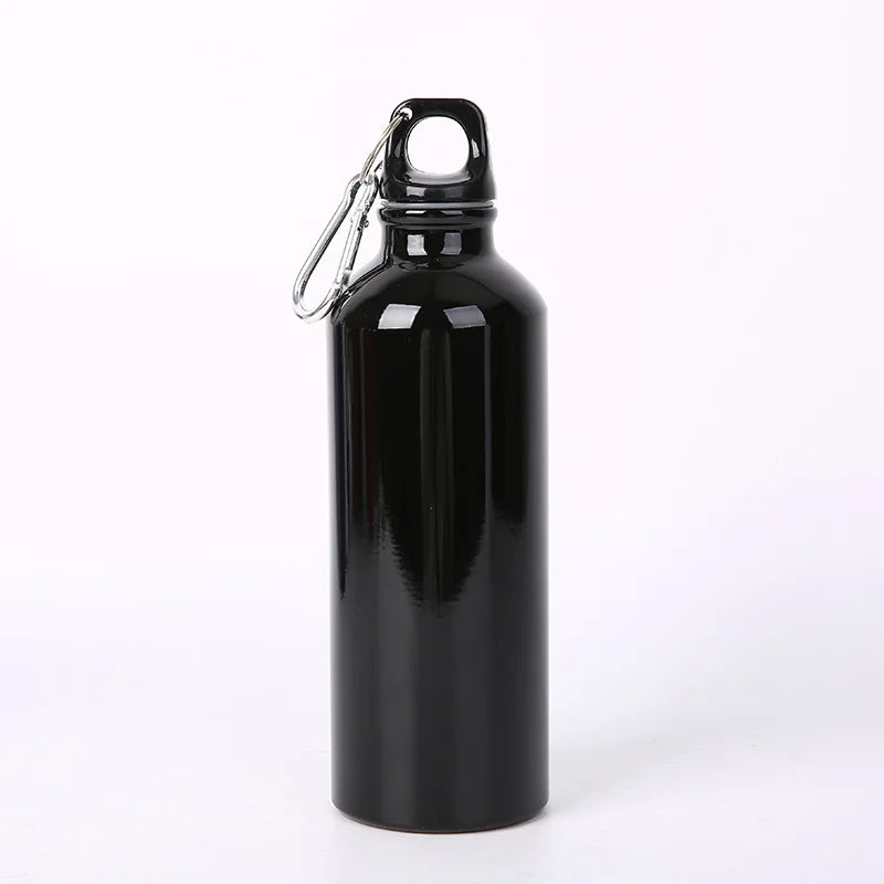 (12pcs) Camping Alloy Water Bottle 500ml Lightweight Single Wall Soft Camping Cycling Water Bottle