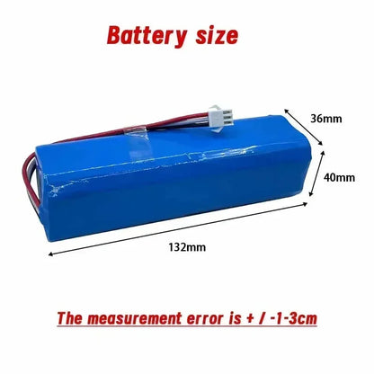 2026 100% NEW For Xiaomi 14.4V lithium battery 2P4S battery 5200mAh 6500mAh 12800mAh Viomi S9 Lydsto R1 Roadmi Eve Plus