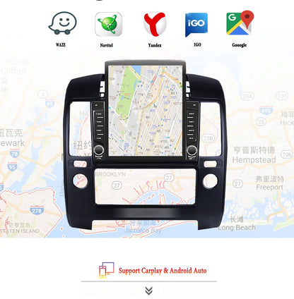 9.7’’ Car Autoradio For Nissan Navara D40 2004 - 2010 GPS Navigation Car Intelligent Systems Carplay Auto Video Music Player