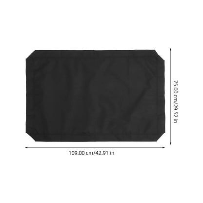 Elevated Pet Bed Cover Dog Cat Folding Camping Bed Cover Cat Dog House Portable Removable Washable Four Seasons Cover Breathable
