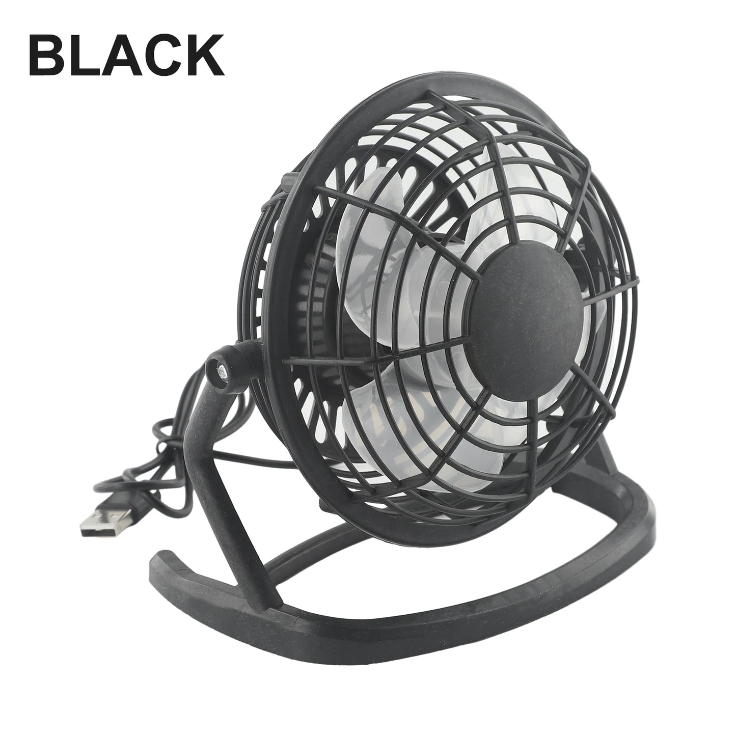 Portable Fans USB Fan 15*9*14.5cm ABS+Electronic Components Blue/Black Convenient Home UseUltra Quiet Practical