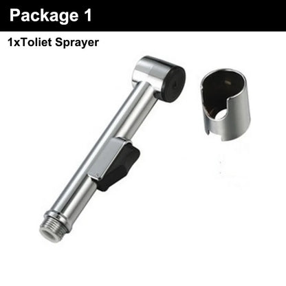 Bathroom Hygienic Shower douche Toilet Bidet Sprayer hand ass anal clean wash shower head Holder Water Hose Faucet Accessories