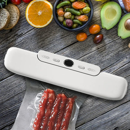 Electric Food Vacuum Sealer Machine And Storage Bags One Touch Fast Vacuuming For Wet Or Dry Food Kitchen Vacuum Sealing Machine