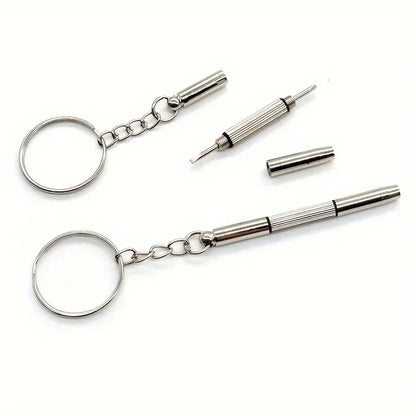1/2/10pcs Mini Hand Glasses Screwdrivers 3-in-1 Spectacle Repair Kits Multifunction Sunglass Watch Glasses Screwdriver Set with