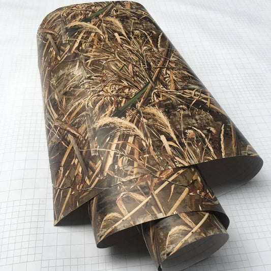 Shadow Grass Realtree Camouflage Vinyl Film Wrap With Air Bubble Free Car Styling Adhesive Sticker Car Motorbike Decal Wrapping