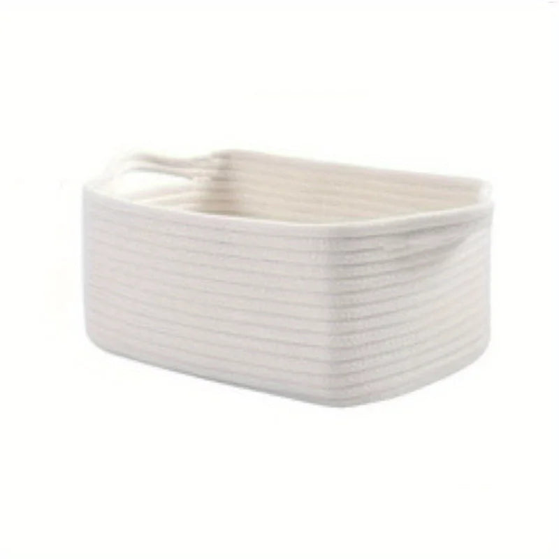 Storage Basket Set of 3  Rectangle Storage Bins  Versatile Toy Storage Organizer Friendly Home Decor Basket