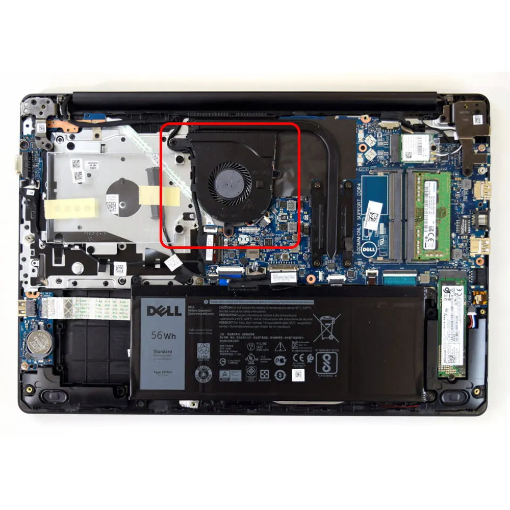 OEM For Dell Latitude 3590 E3590 L3590 Vostro 3400 3401 3405 3500 3501 V3400 V3401 Laptop CPU Cooling Fan Heatsink Fans Cooler