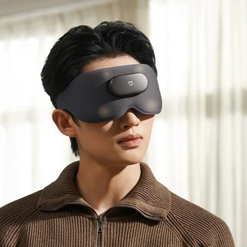 Cn Version Xiaomi Mijia Intelligent Massage Eye Mask Stereoscopic Shading Zone Comfort Massage Hot Compress Work For Mihome APP