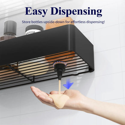 Shower Caddy 2 Pack Adhesive Shower Organizer Drill-Free Shower Shelves for Inside Shower Rustproof Stainless Steel Shower Rack