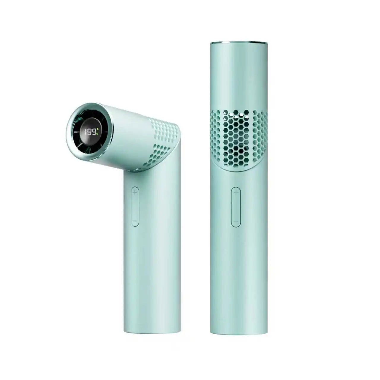 Brushless motor large capacity portable charging folding lipstick mini handheld/neck hanging small fan